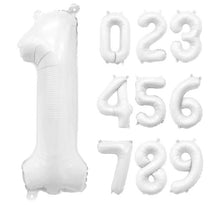 Load image into Gallery viewer, 55480 Ellie's White Number "3"