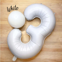 Load image into Gallery viewer, 55480 Ellie's White Number "3"