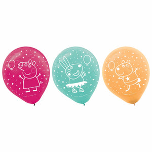 112626 Peppa Pig Confetti Party Assortment 11" Round