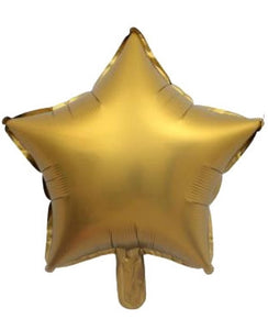 18" Econo-Luxe Satin Chrome Gold Star