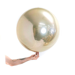 288825 Loon Balls® 51cm (20") Metallic White Gold