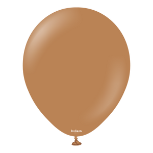 K67465 Kalisan Caramel Brown 12" Round (50ct)