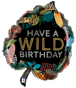 25201 Wild Birthday Tropical Leaf