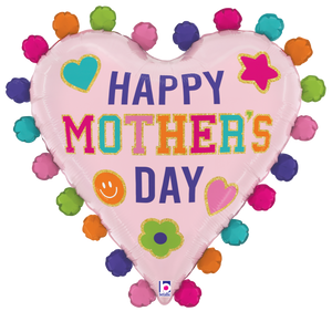 25438 Mother's Day Heart Patches