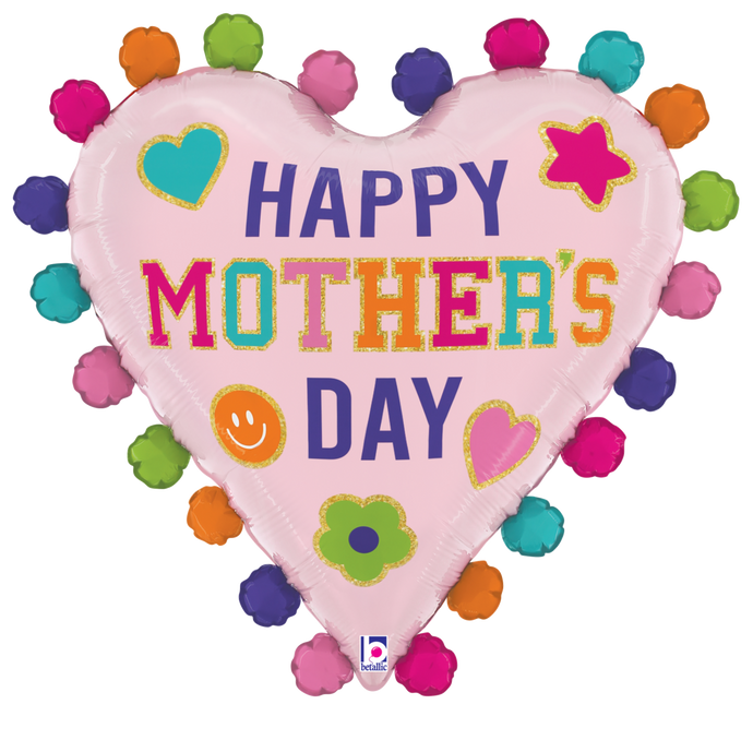 25438 Mother's Day Heart Patches