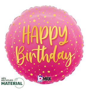 26476 Pink Happy Birthday