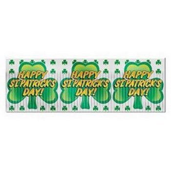 33493 Saint Patrick's Day Metallic Banner