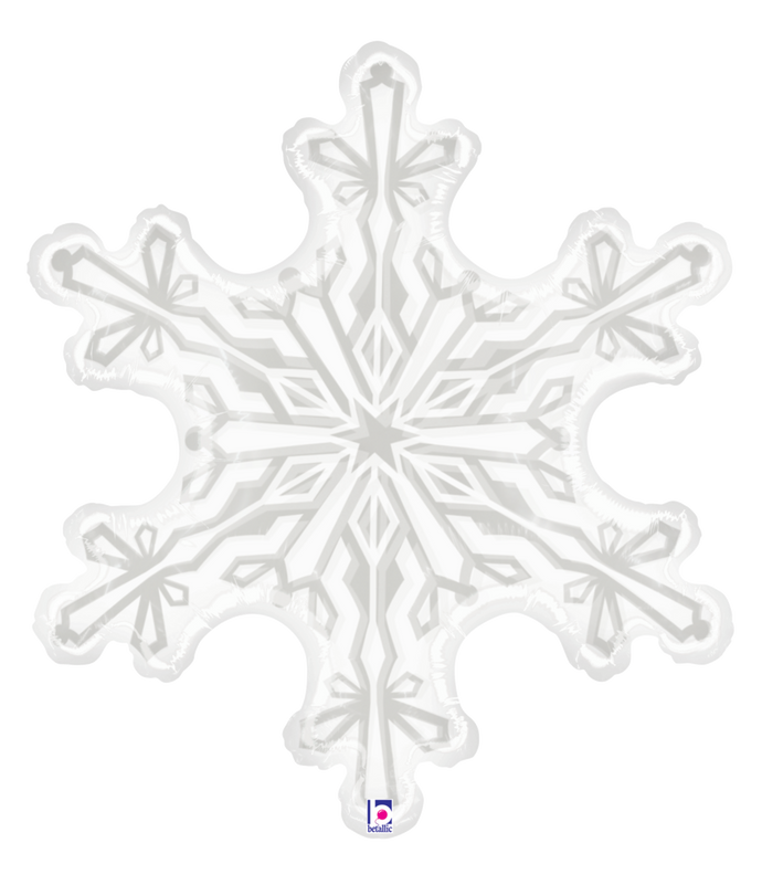 35737 Clear Snowflake