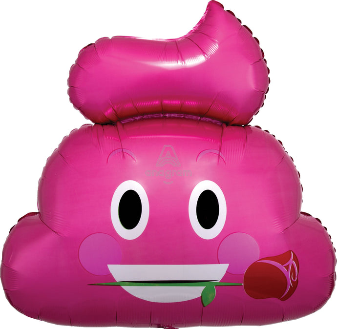 36761 Emoticon Pink Poop