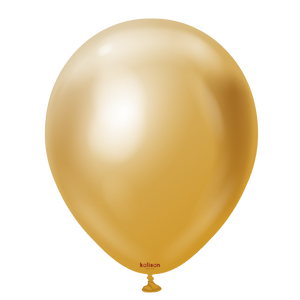 K67503 Kalisan Mirror Gold 12" Round (50ct)