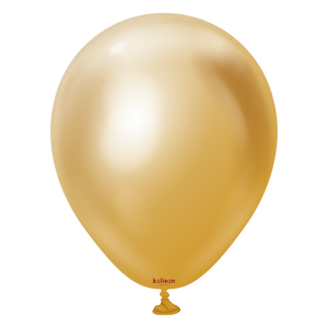10550017 Kalisan Mirror Gold 5" Round (500ct)