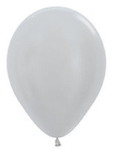 Load image into Gallery viewer, 51067 Metallic Silver 5&quot; Round (100ct)
