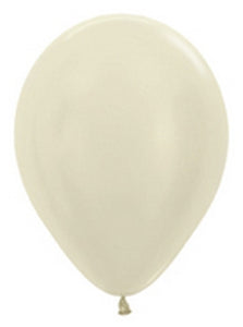 51071 Pearl Ivory 5" Round (100ct)