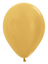 Load image into Gallery viewer, 51082 Metallic Gold 5&quot; Round (100ct)
