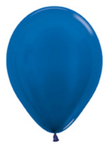 51086 Metallic Blue 5" Round (100ct)