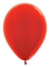 Load image into Gallery viewer, 51083 Metallic Red 5&quot; Round (100ct)
