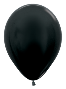 209067 Metallic Black 5" Round (50ct)