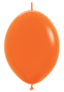841342 Fashion Orange 12" Link-O-Loon Balloons (25ct)