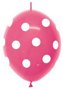 54118 Polka Dot Fashion Fuchsia 12