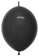 Load image into Gallery viewer, 501468 Fashion Black 6&quot; Link-O-Loon Balloons (50ct)
