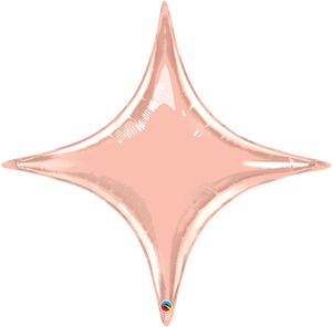 57852 Metallic Rose Gold Starpoint - 40in