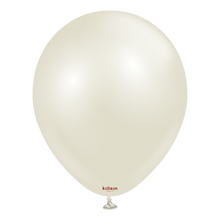 Load image into Gallery viewer, 10570832 Kalisan Aura Ivory White 5" Round (50ct)
