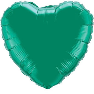 24156 9" Heart - Emerald Green
