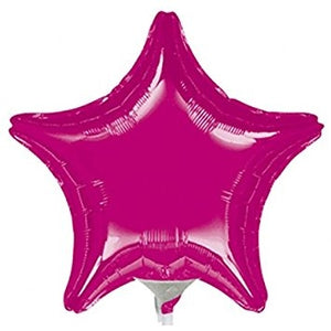 24187 9" Star - Fuchsia