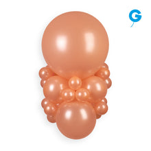 Load image into Gallery viewer, 056112 Gemar Metallic Peach 5&quot; Round (100ct)
