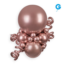Load image into Gallery viewer, 343007 Gemar Shiny Rose Gold 31&quot; Round (1ct)
