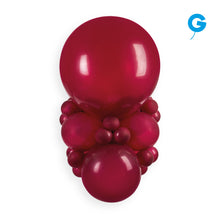 Load image into Gallery viewer, 154757 Gemar Burgundy 19" Round (25ct)

