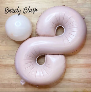 55470 Ellie's Barely Blush Number "3" 32in