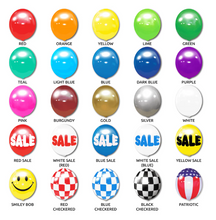 Load image into Gallery viewer, BalloonBobber® 3-Balloon Cluster Pole Kit with Weighted Base
