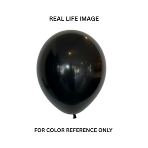 501468 Fashion Black 6" Link-O-Loon Balloons (50ct)