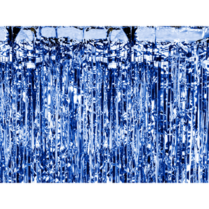 CRT-001 Party Curtain - Blue