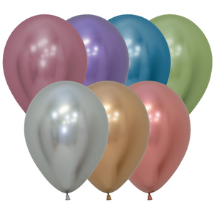 51153 Reflex Assorted 5" Round (100ct)