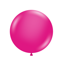 Load image into Gallery viewer, 17029 Tuftex Hot Pink 17&quot; Round (50ct)
