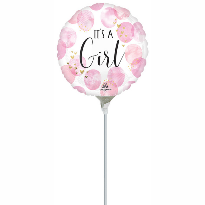 46187 Baby Girl Pink Watercolor