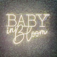 Load image into Gallery viewer, Baby in Bloom Neon Sign Rental
