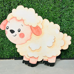 3ft Sheep Cutout Rental