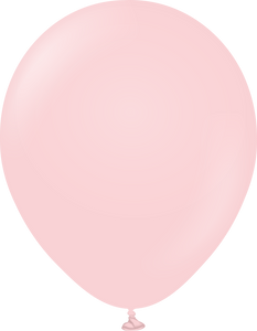K67491 Kalisan Pastel Matte Macaron Pink 12" Round (50ct)