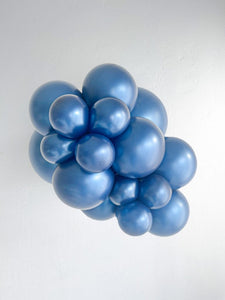 15051 Tuftex Metallic Midnight Blue 5" Round (50ct)