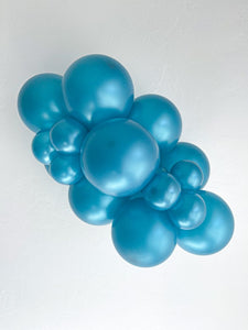 15057 Tuftex Metallic Teal 5" Round (50ct)