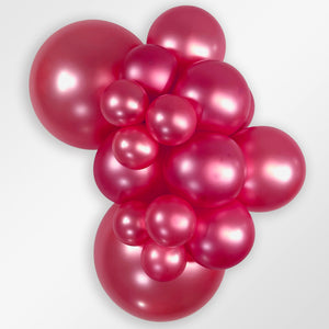 51081 Metallic Fuchsia 5" Round (100ct)