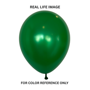 51084 Metallic Green 5" Round (100ct)