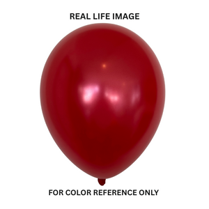 51083 Metallic Red 5" Round (100ct)