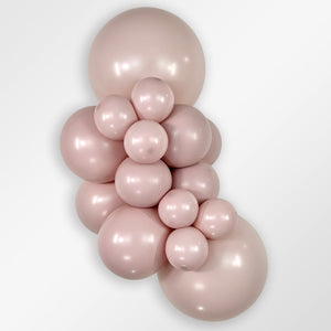 395234 Pastel Dusk Rose 5" Round (50ct)