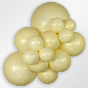 155661 Pastel Matte Yellow 11" Round (50ct)