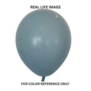 155722 Pastel Matte Blue 5" Round (50ct)