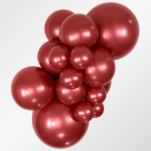 172323 Reflex Crystal Red 5" Round (50ct)